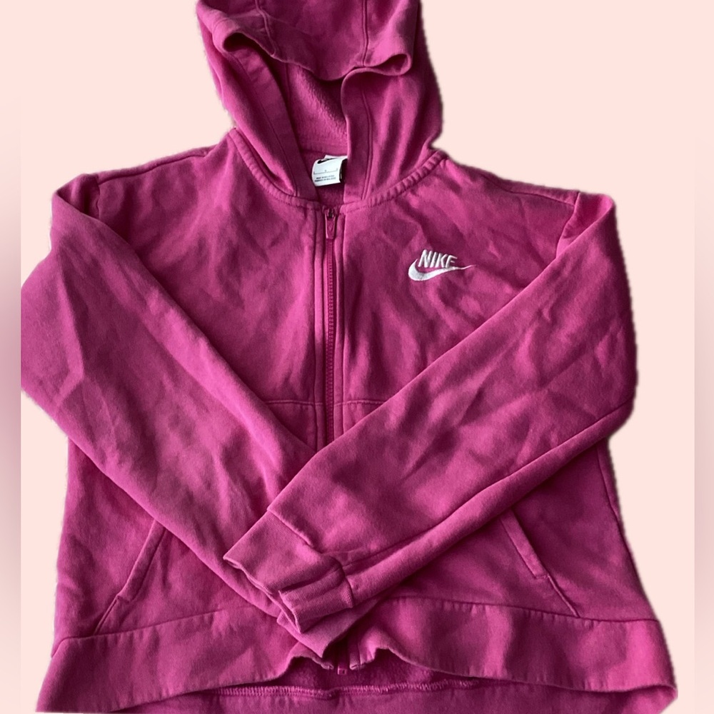 Nike Women's Pink Hoodie